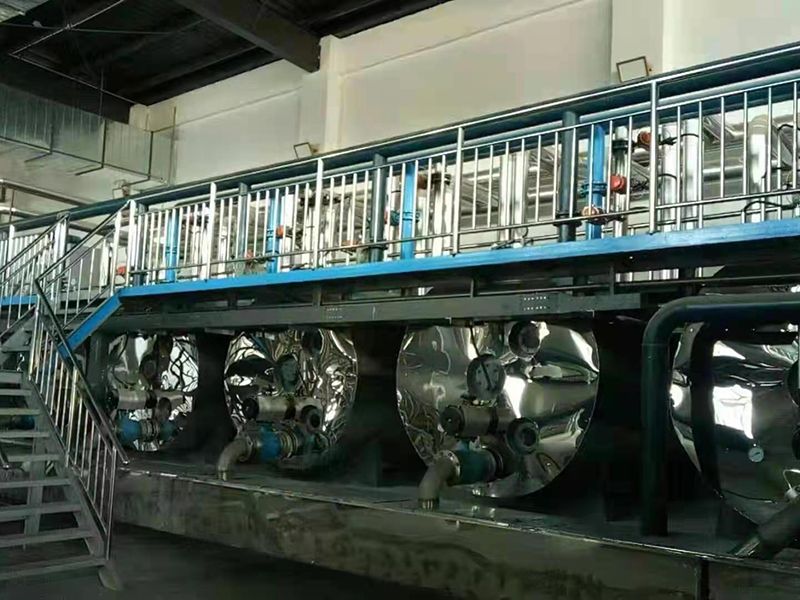 炉膛一体动物油熬练直烧锅